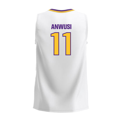 LSU - NCAA Women's Volleyball : Anita Anwusi - White Volleyball Jersey