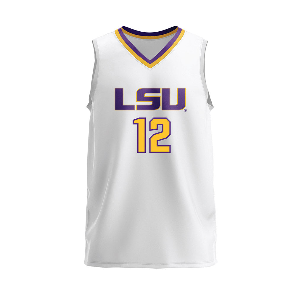 LSU - NCAA Women's Volleyball : Alia Williams - White Volleyball Jersey