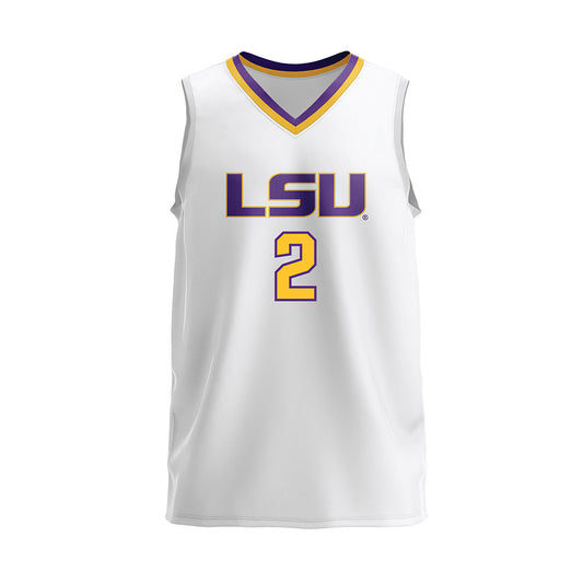 LSU - NCAA Women's Volleyball : Paige Flickinger - White Volleyball Jersey