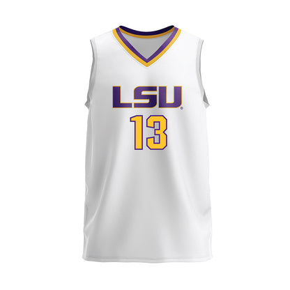 LSU - NCAA Women's Volleyball : AC Froehlich - White Volleyball Jersey