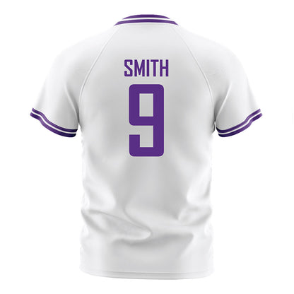 LSU - NCAA Women's Soccer : Amy Smith - White Soccer Jersey-1