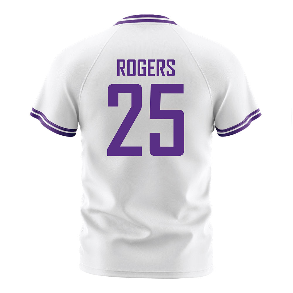 LSU - NCAA Women's Soccer : Senai Rogers - White Soccer Jersey-1
