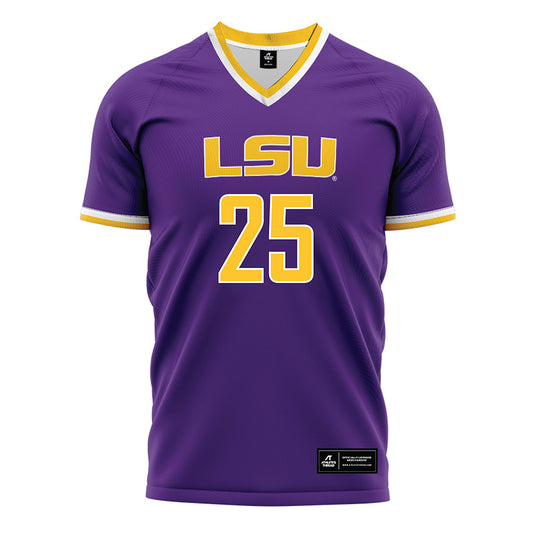 LSU - NCAA Women's Soccer : Senai Rogers - Purple Soccer Jersey-0