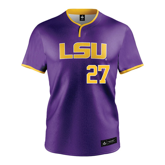 LSU - NCAA Softball : McKaela Walker - Purple Jersey-0