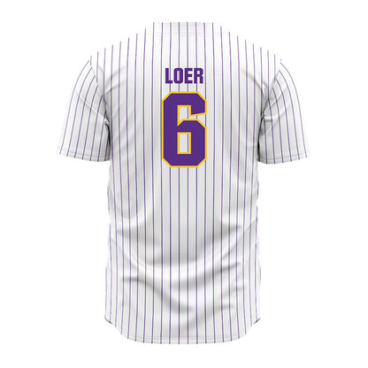 LSU - NCAA Baseball : Justin Loer - Jersey