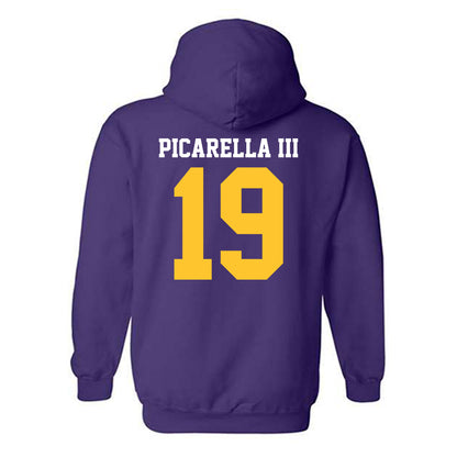 LSU - NCAA Football : Emile Picarella III - Sports Shersey Hooded Sweatshirt-1