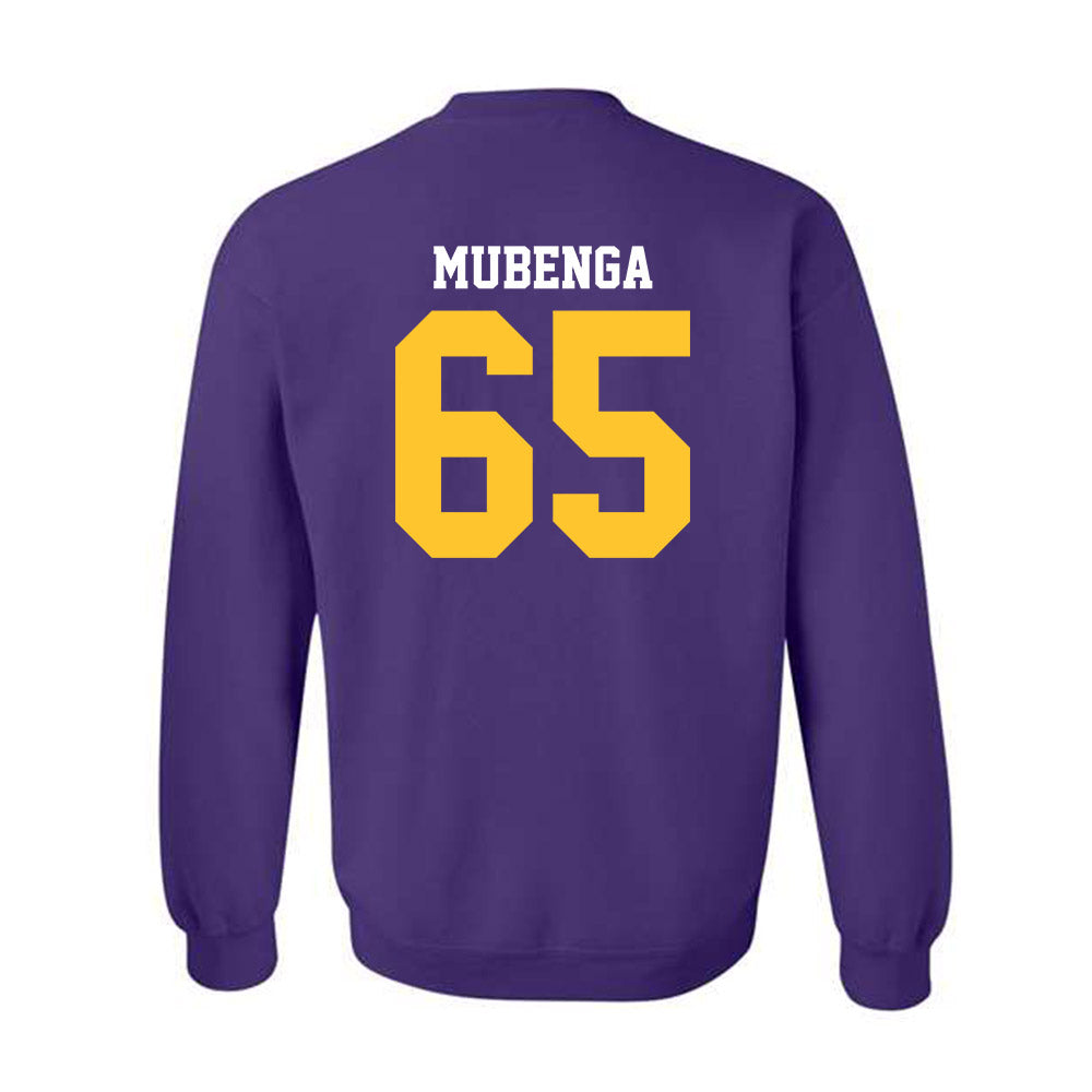 LSU - NCAA Football : Paul Mubenga - Sports Shersey Crewneck Sweatshirt-1