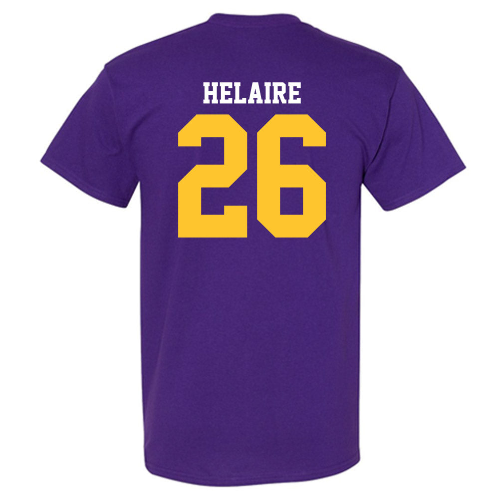 LSU - NCAA Football : Cowinn Helaire - Sports Shersey T-Shirt