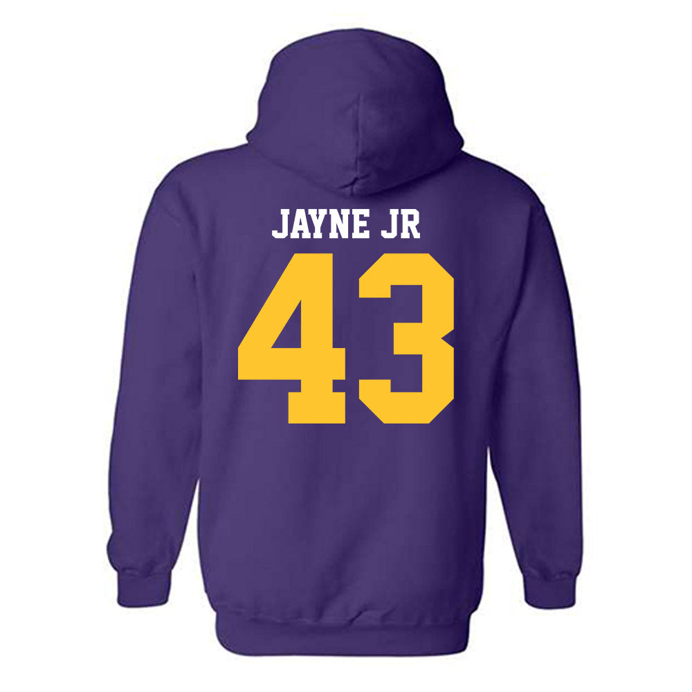 LSU - NCAA Football : Matt Jayne Jr - Sports Shersey Hooded Sweatshirt