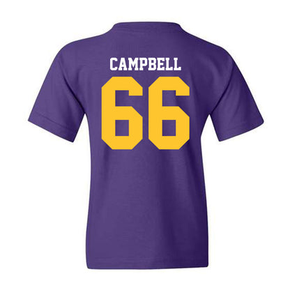 LSU - NCAA Football : Will Campbell - Sports Shersey Youth T-Shirt