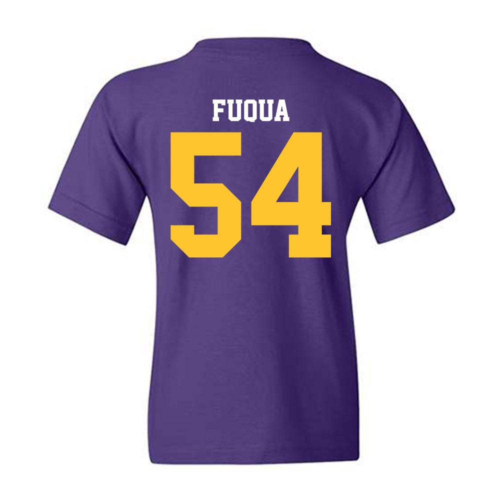 LSU - NCAA Football : Hayes Fuqua - Sports Shersey Youth T-Shirt-1
