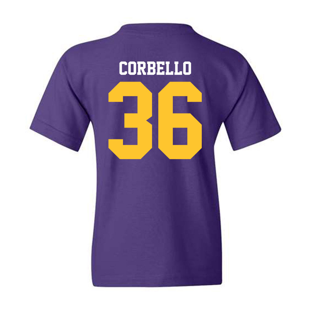 LSU - NCAA Football : Aidan Corbello - Sports Shersey Youth T-Shirt