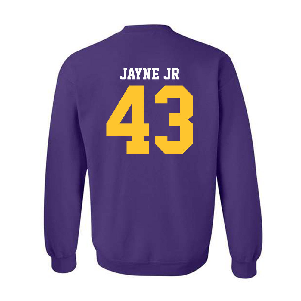 LSU - NCAA Football : Matt Jayne Jr - Sports Shersey Crewneck Sweatshirt