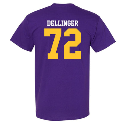 LSU - NCAA Football : Garrett Dellinger - T-Shirt