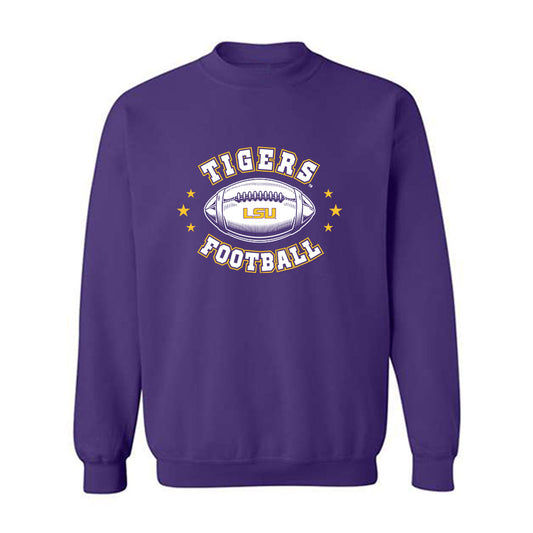 LSU - NCAA Football : Colin Hurley - Sports Shersey Crewneck Sweatshirt-0