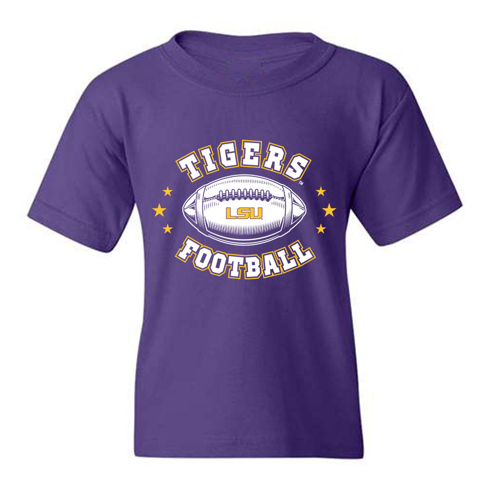 LSU - NCAA Football : Cowinn Helaire - Sports Shersey Youth T-Shirt