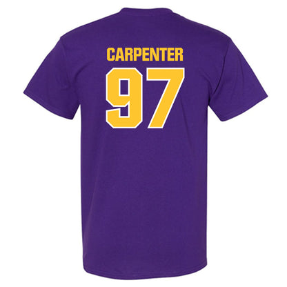 LSU - NCAA Football : Dylan Carpenter - Sports Shersey T-Shirt-1