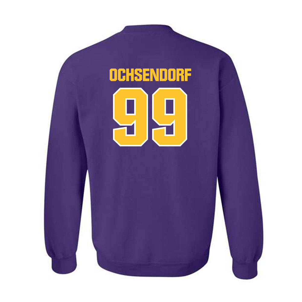 LSU - NCAA Football : Blake Ochsendorf - Sports Shersey Crewneck Sweatshirt