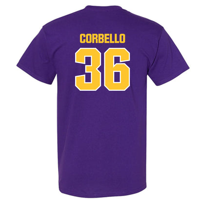 LSU - NCAA Football : Aidan Corbello - Sports Shersey T-Shirt