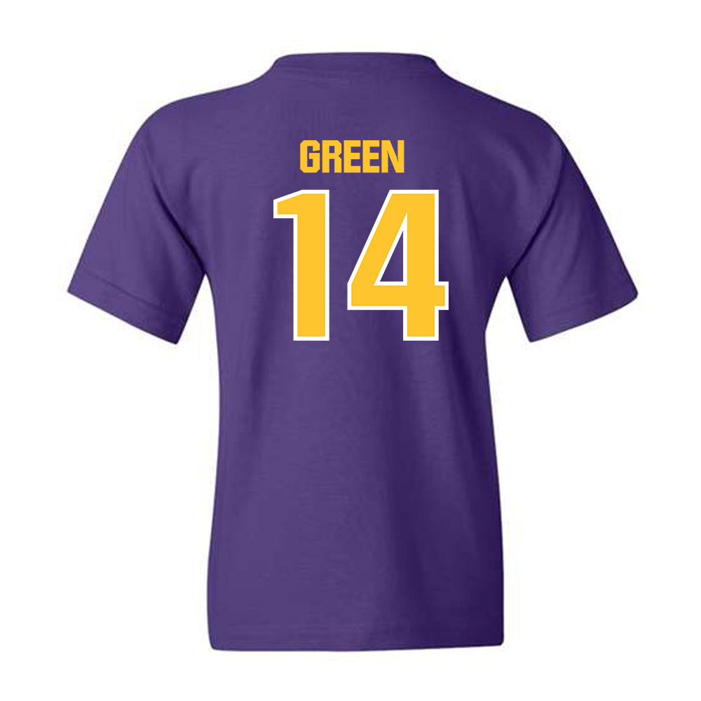 LSU - NCAA Football : Trey'Dez Green - Sports Shersey Youth T-Shirt