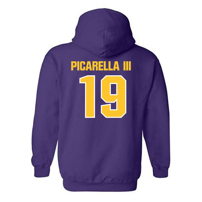 LSU - NCAA Football : Emile Picarella III - Sports Shersey Hooded Sweatshirt-1