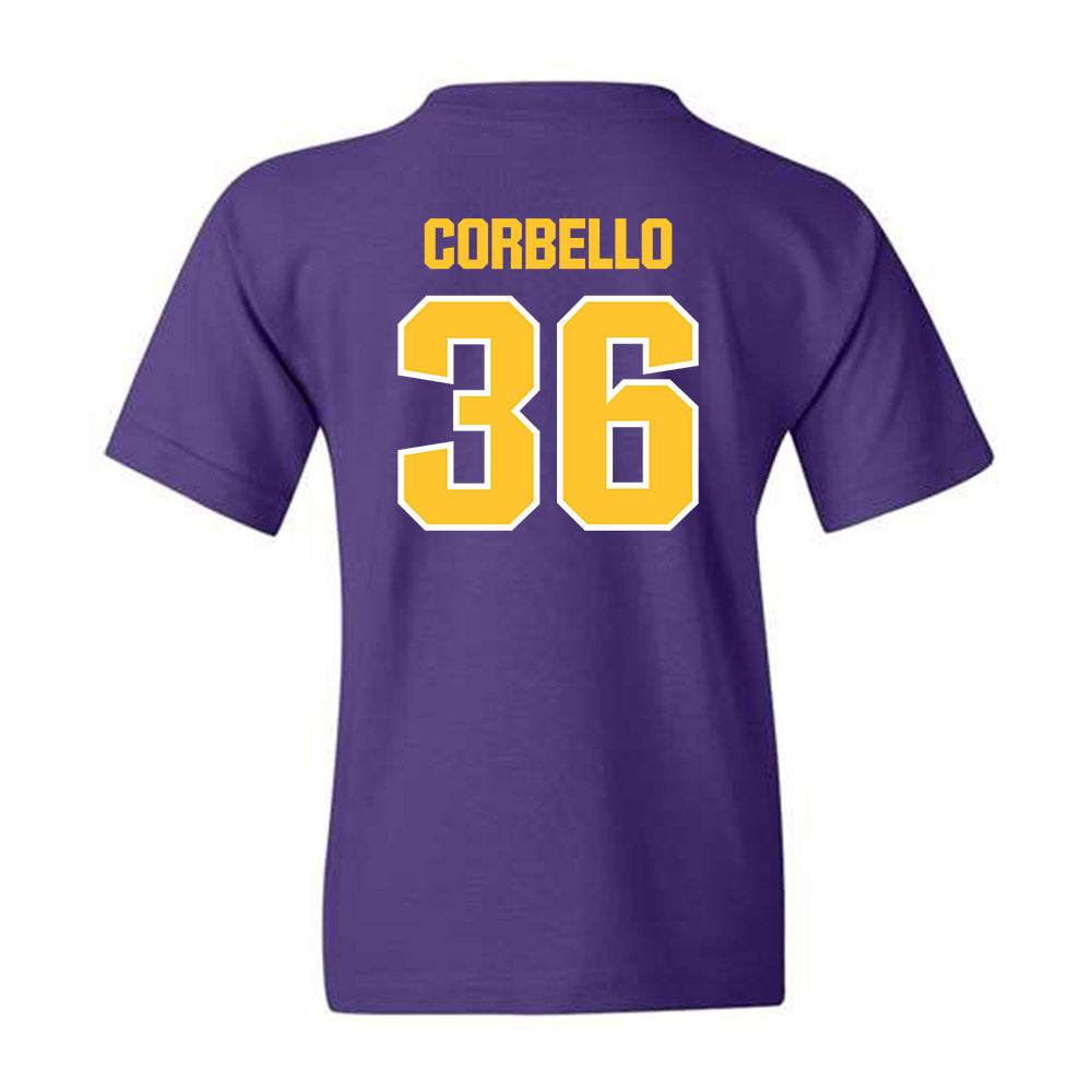 LSU - NCAA Football : Aidan Corbello - Sports Shersey Youth T-Shirt