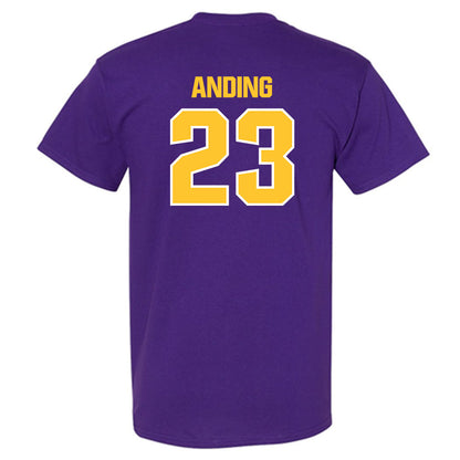 LSU - NCAA Football : Aidan Anding - Sports Shersey T-Shirt-1