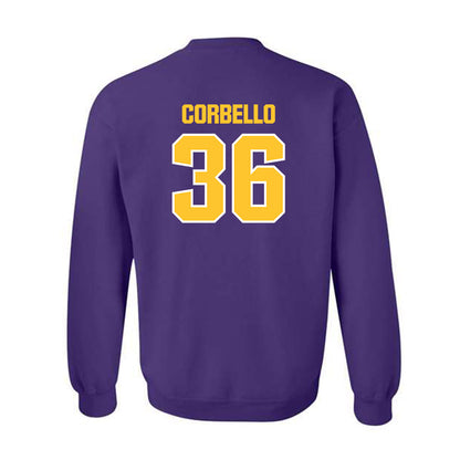 LSU - NCAA Football : Aidan Corbello - Sports Shersey Crewneck Sweatshirt