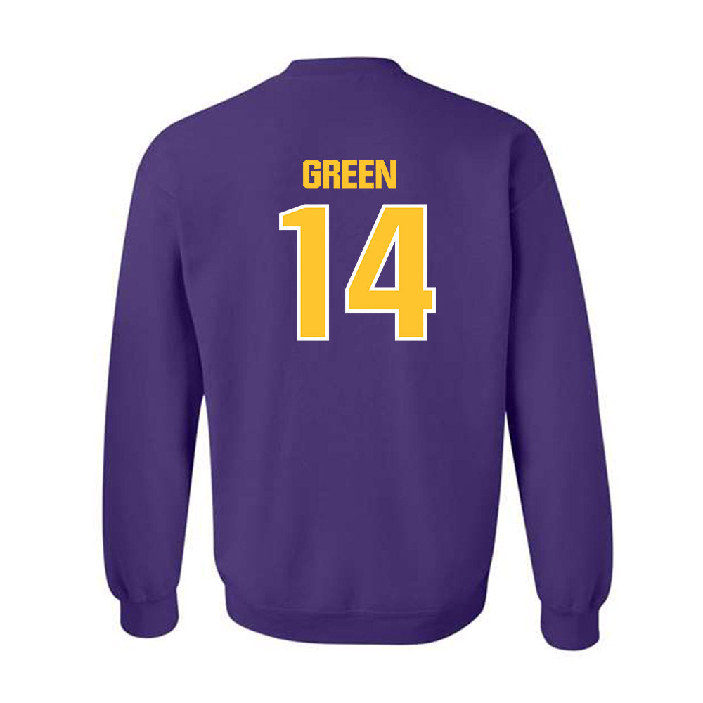 LSU - NCAA Football : Trey'Dez Green - Sports Shersey Crewneck Sweatshirt