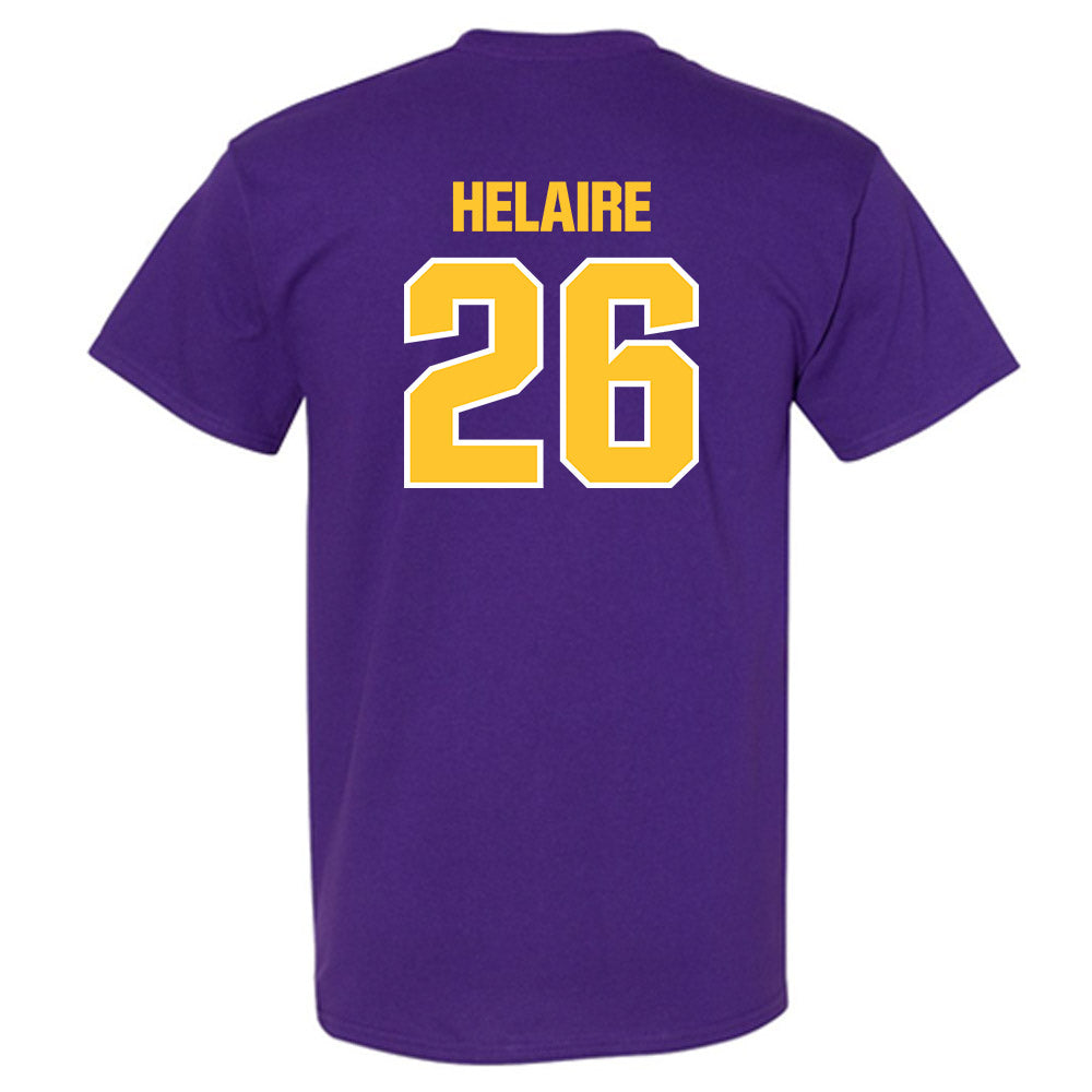 LSU - NCAA Football : Cowinn Helaire - Sports Shersey T-Shirt