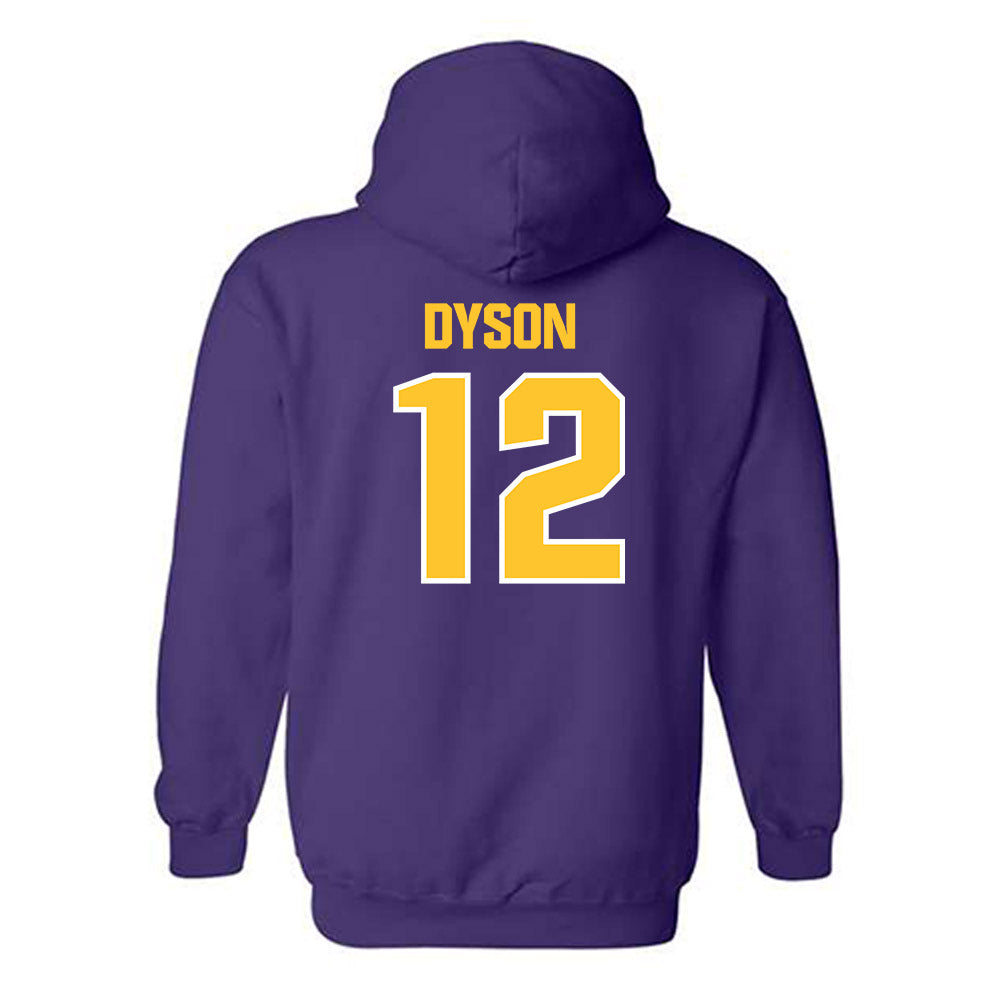 LSU - NCAA Football : Knox Dyson - Sports Shersey Hooded Sweatshirt