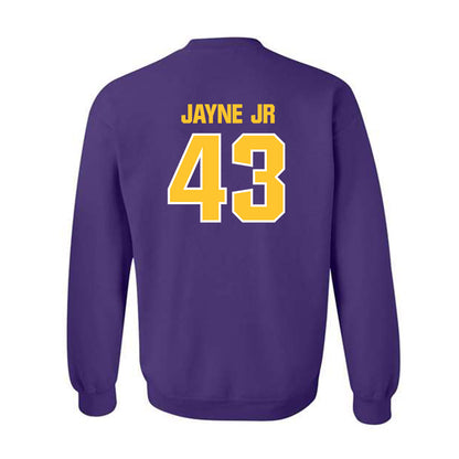 LSU - NCAA Football : Matt Jayne Jr - Sports Shersey Crewneck Sweatshirt