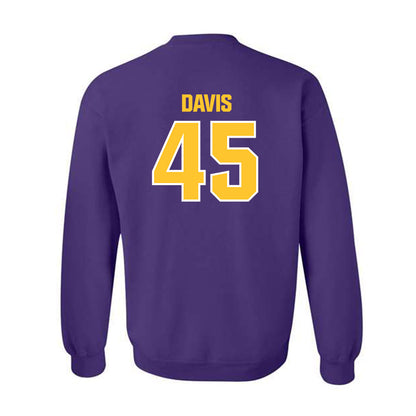 LSU - NCAA Football : Jake Davis - Crewneck Sweatshirt