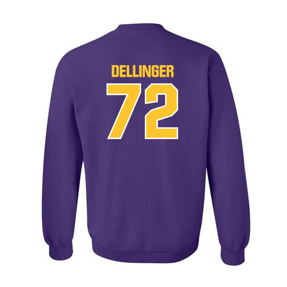 LSU - NCAA Football : Garrett Dellinger - Crewneck Sweatshirt