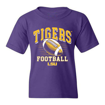 LSU - NCAA Football : Cowinn Helaire - Sports Shersey Youth T-Shirt