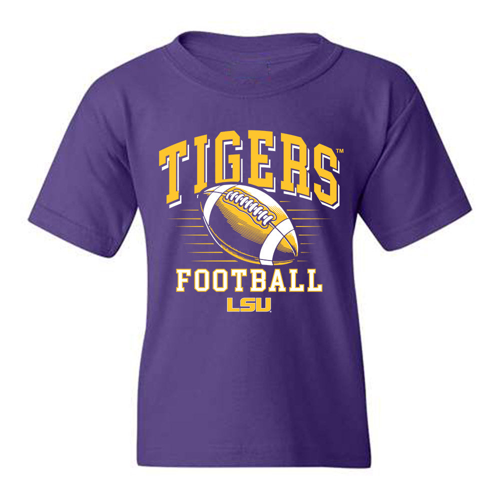 LSU - NCAA Football : PJ Woodland - Sports Shersey Youth T-Shirt