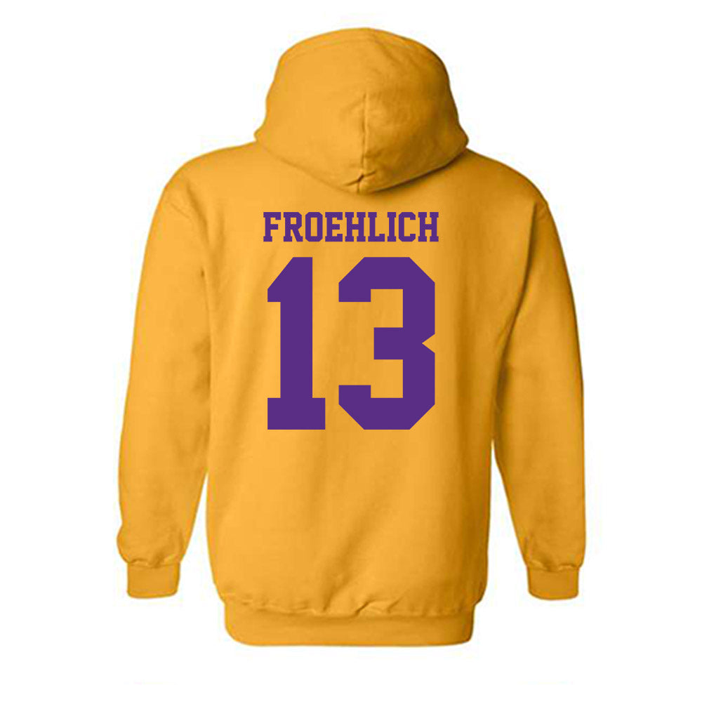 LSU - NCAA Women's Volleyball : AC Froehlich - Sports Shersey Hooded Sweatshirt