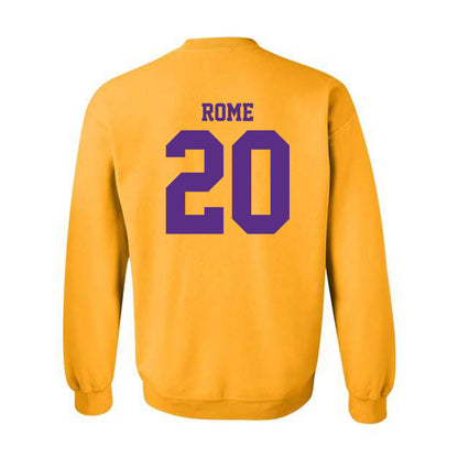 LSU - NCAA Women's Volleyball : Mika Rome - Sports Shersey Crewneck Sweatshirt