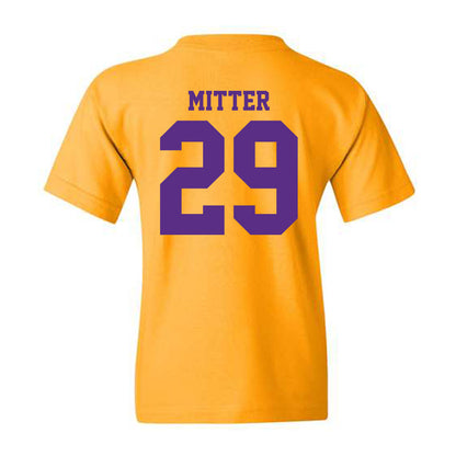 LSU - NCAA Women's Volleyball : Emily Mitter - Sports Shersey Youth T-Shirt