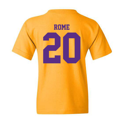 LSU - NCAA Women's Volleyball : Mika Rome - Sports Shersey Youth T-Shirt