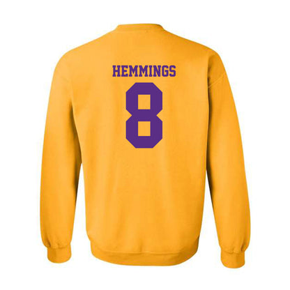 LSU - NCAA Women's Volleyball : Ella Hemmings - Sports Shersey Crewneck Sweatshirt