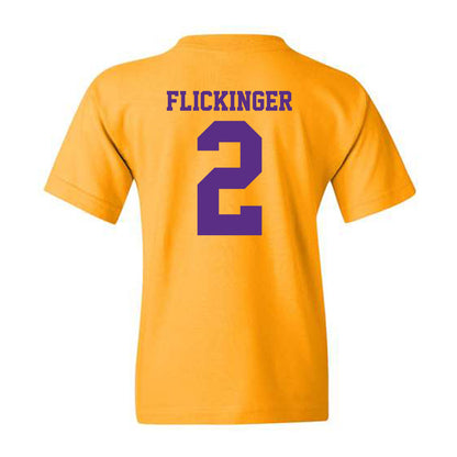 LSU - NCAA Women's Volleyball : Paige Flickinger - Sports Shersey Youth T-Shirt