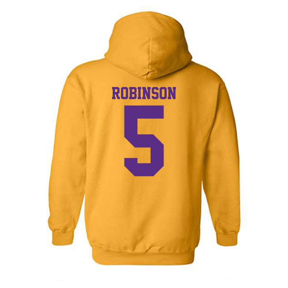 LSU - NCAA Women's Volleyball : Jurnee Robinson - Sports Shersey Hooded Sweatshirt