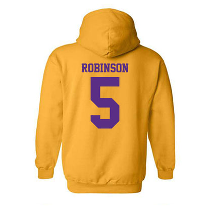 LSU - NCAA Women's Volleyball : Jurnee Robinson - Sports Shersey Hooded Sweatshirt