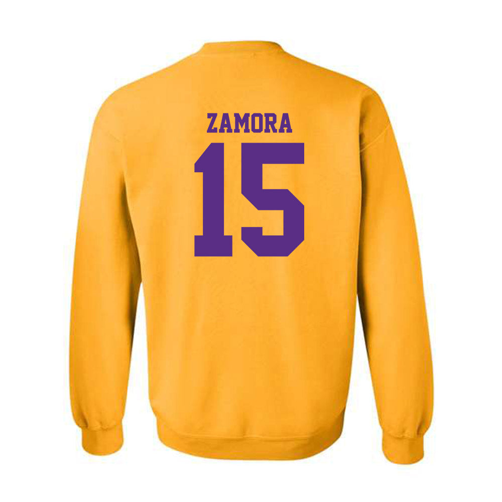 LSU - NCAA Women's Volleyball : Bri Zamora - Sports Shersey Crewneck Sweatshirt