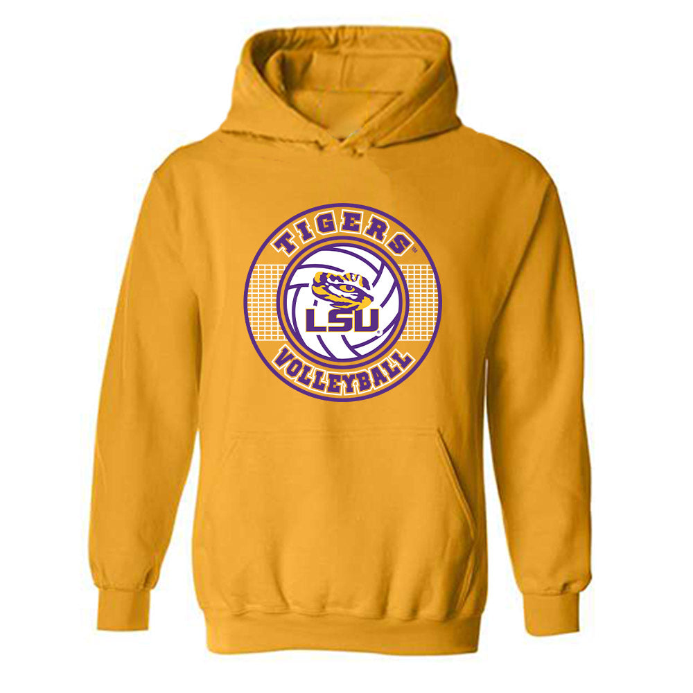 LSU - NCAA Women's Volleyball : Tatum Finlason - Sports Shersey Hooded Sweatshirt