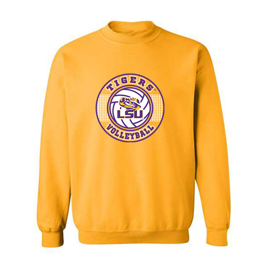 LSU - NCAA Women's Volleyball : Lauren Brooker - Sports Shersey Crewneck Sweatshirt-0
