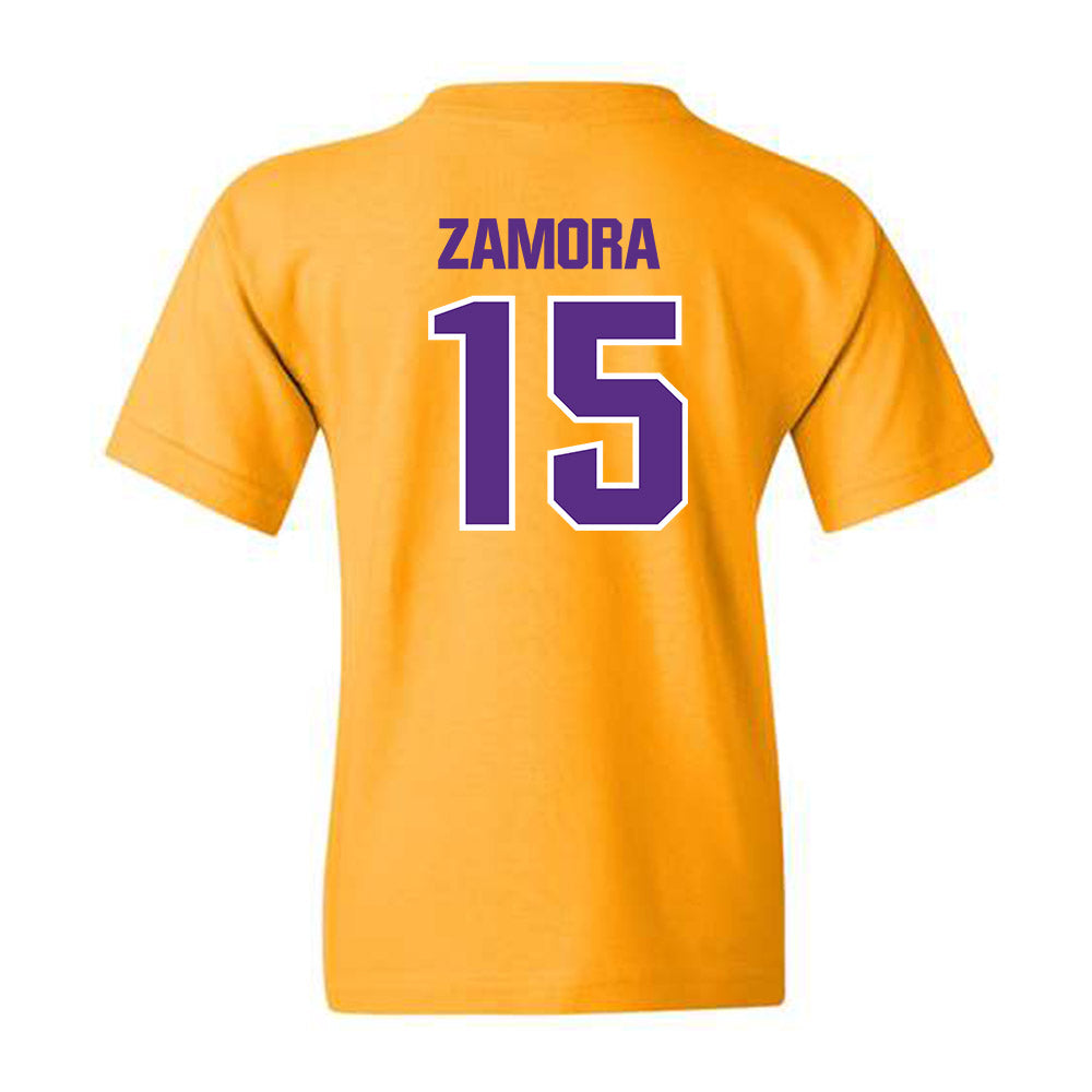 LSU - NCAA Women's Volleyball : Bri Zamora - Sports Shersey Youth T-Shirt