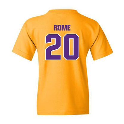 LSU - NCAA Women's Volleyball : Mika Rome - Sports Shersey Youth T-Shirt