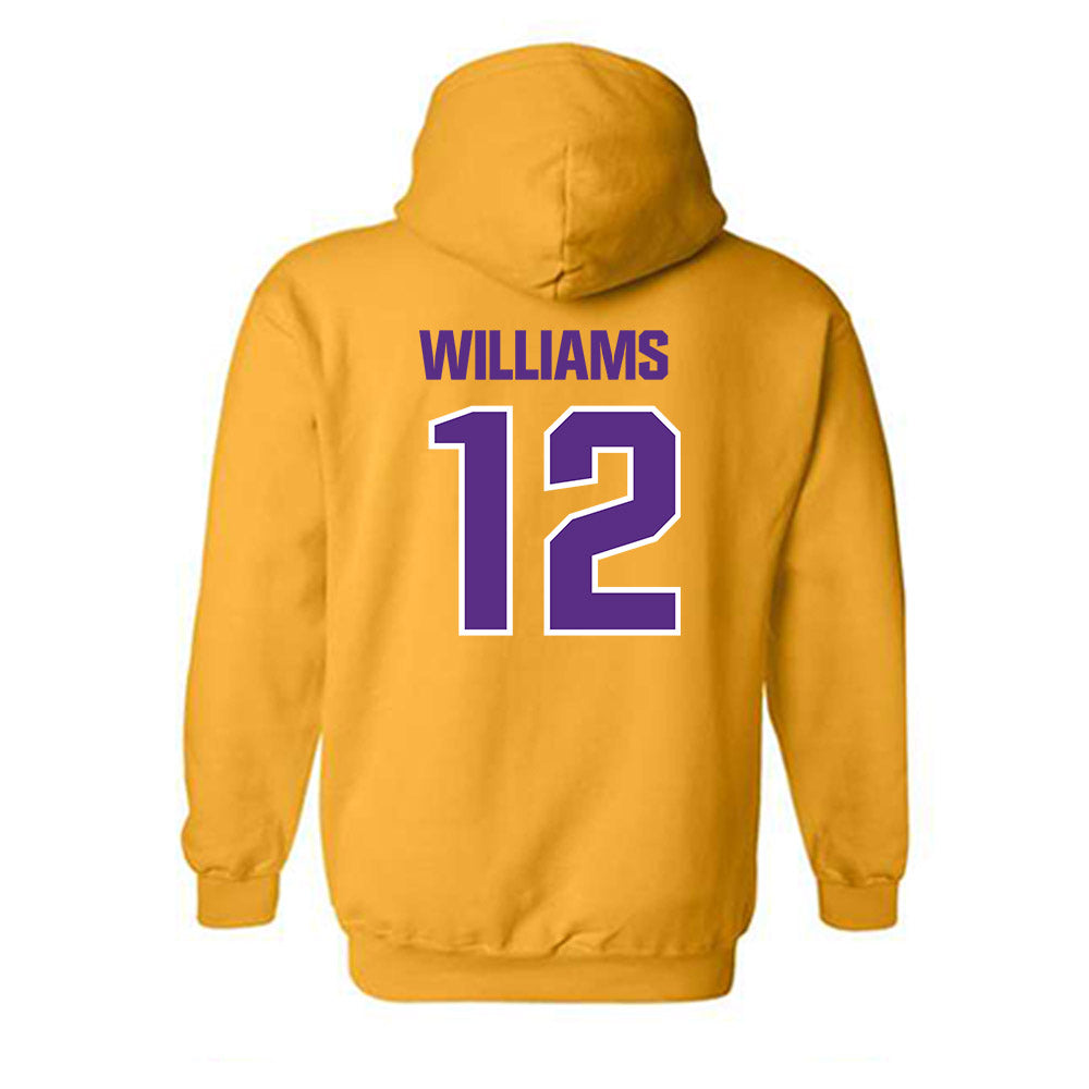 LSU - NCAA Women's Volleyball : Alia Williams - Sports Shersey Hooded Sweatshirt